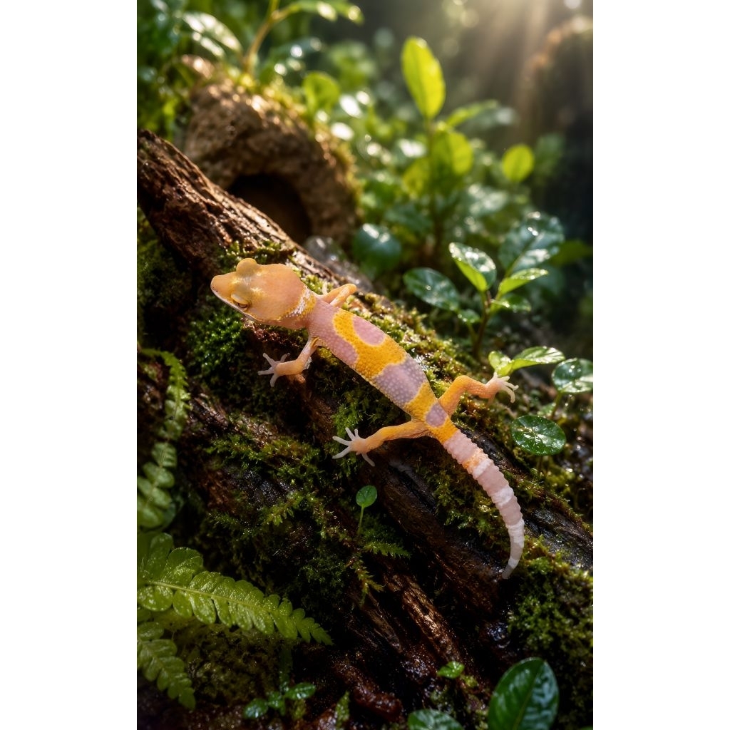 poster gecko baby