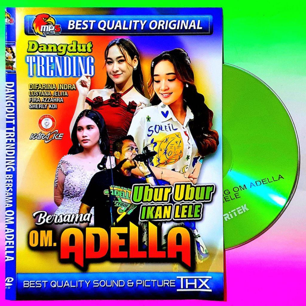 DVD MP5 ADELLA TERBARU - DVD DANGDUT KOPLO BARU - DANGDUT MODERN LENGKAP PALLAPA MONATA