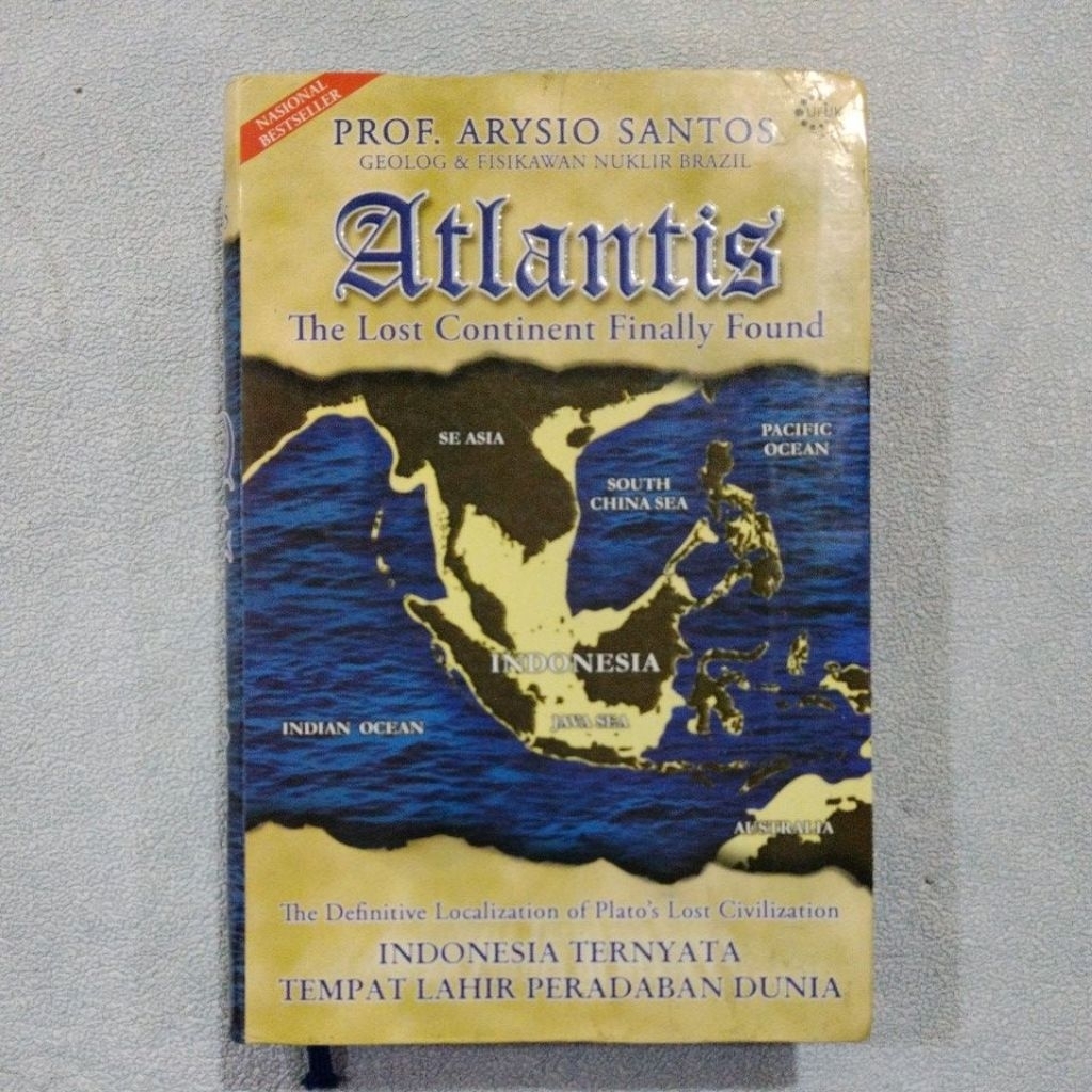 Buku Original ATLANTIS THE LOST CONTINENT FINALLY FOUND - PROF. ARYSIO SANTOS