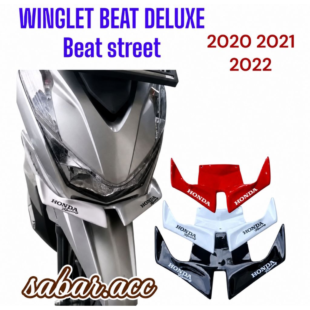 WINGLET BEAT DELUXE 2020 2021 2022 ALL NEW BEAT STREET