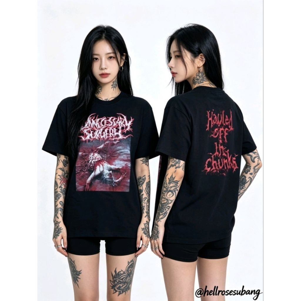 TSHIRT - UNNECESSARY SURGERY - Hauled Off In Chunks - Released by Official Band
