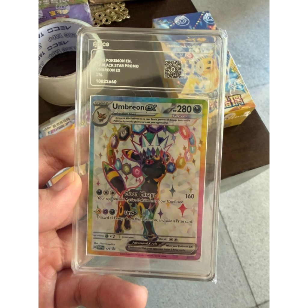 [READY] Umbreon Black Star Promo Pcg 10 English