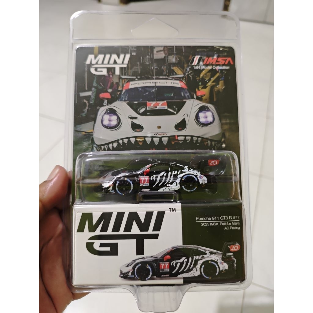 MiniGT Porsche 911 GT3 R #77 - Skely
