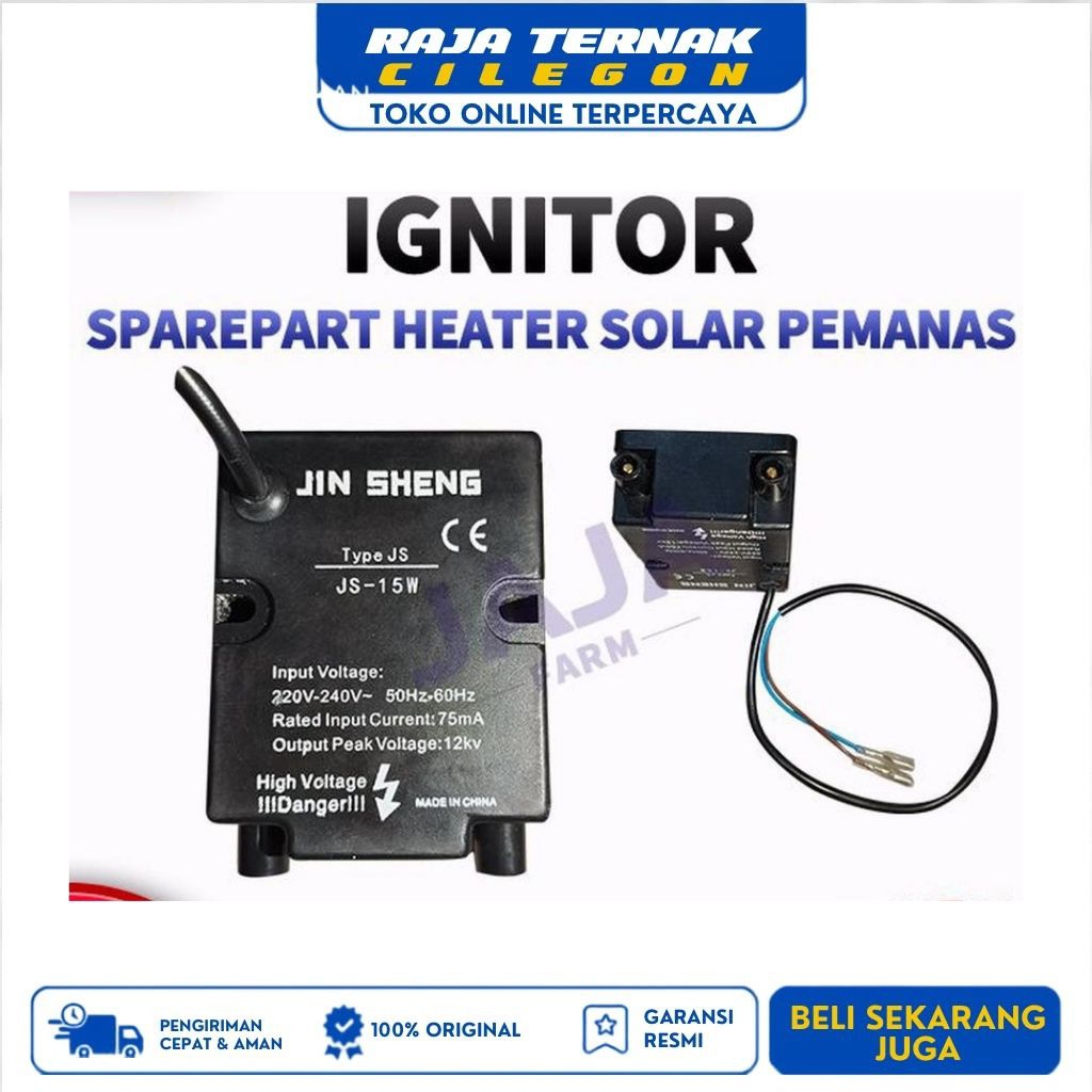 IGNITOR - Sparepart Ignitor Heater Solar Pemanas Kandang Ayam / Penghangat Anak Ayam