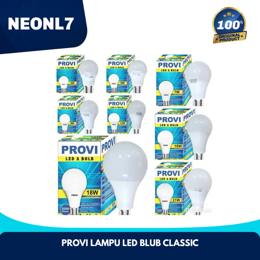 PROVI LED BULB LAMPU CLASSIC