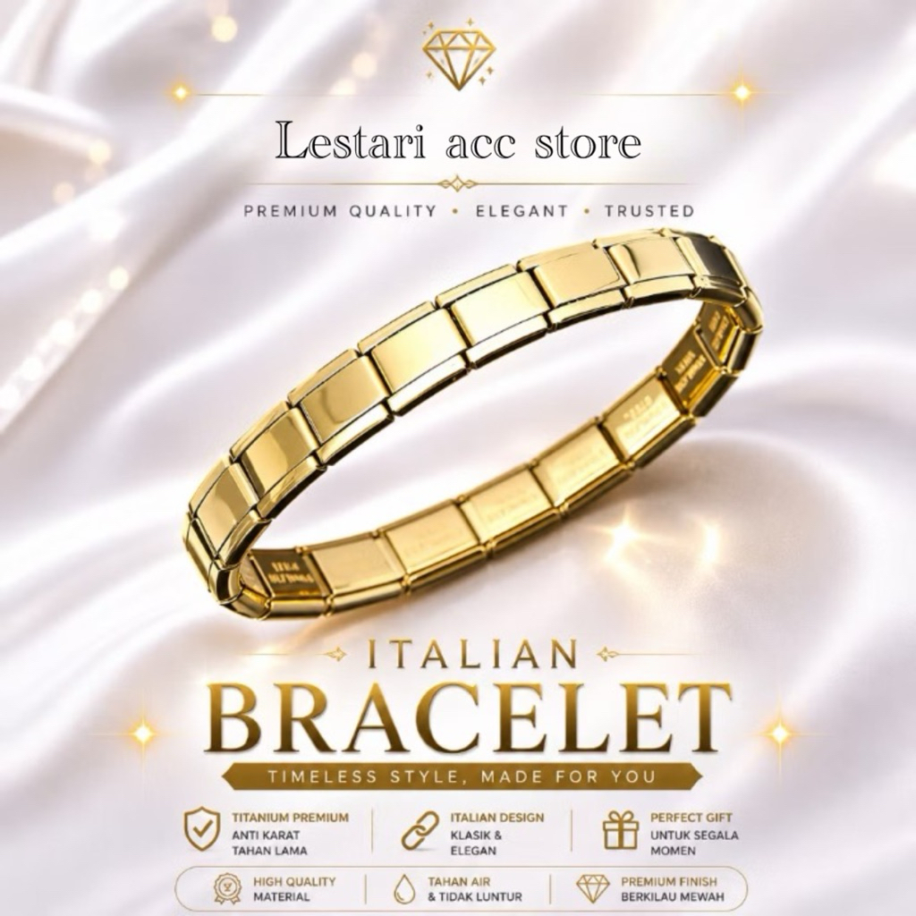 Gelang rantai jam tangan | gelang titanium untuk pria dan wanita