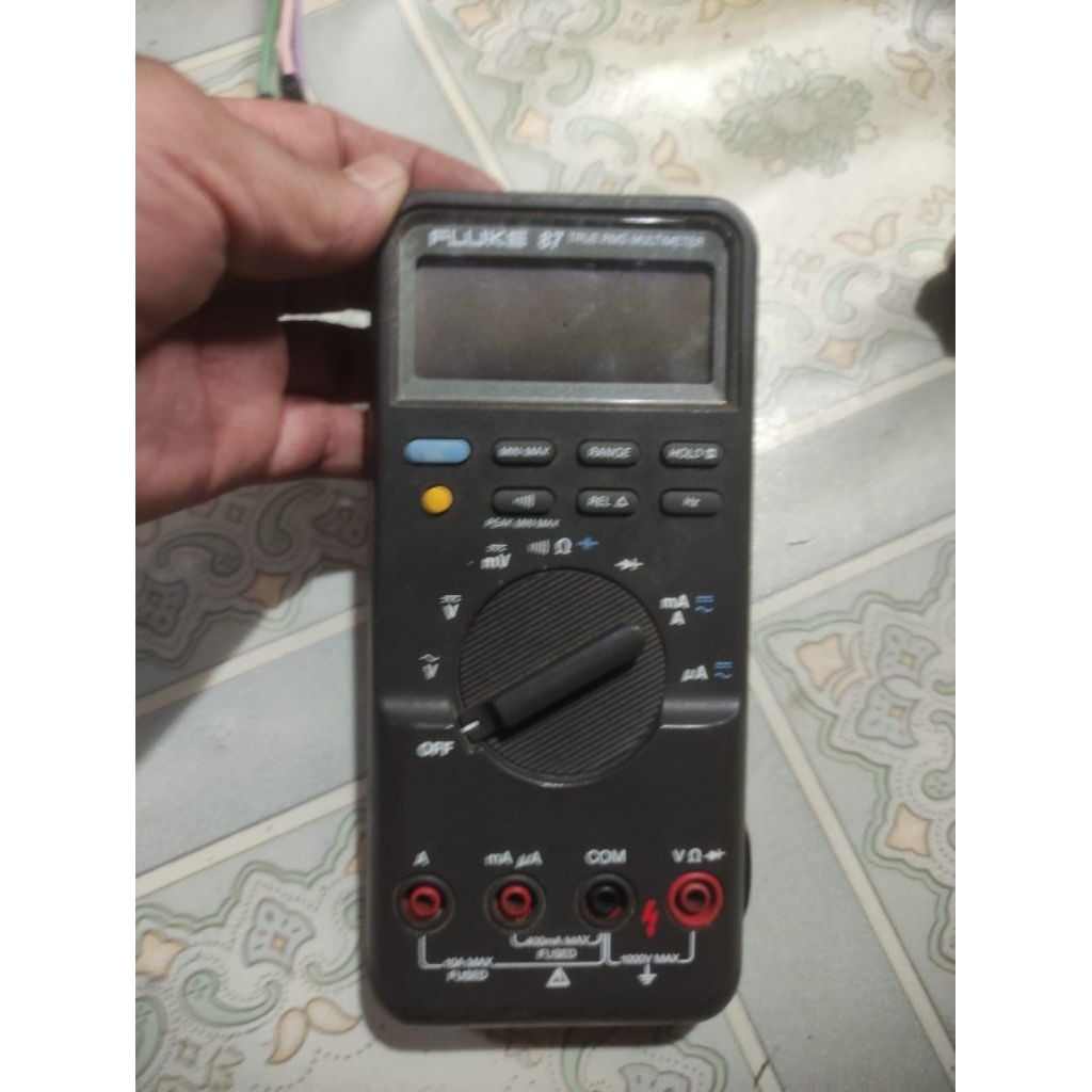 multitester fluke 87 rusak