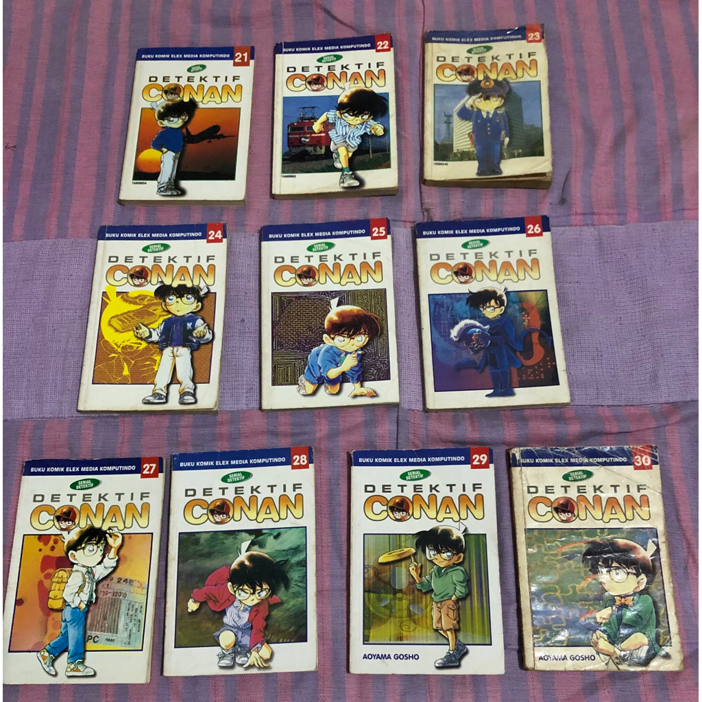 Komik DETEKTIF CONAN VOL 21-30 [SET]