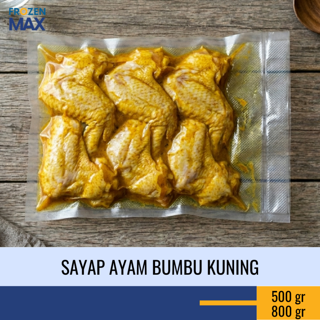 Sayap Ayam MArinasi Bumbu Kuning | Sayap Ayam Ungkep