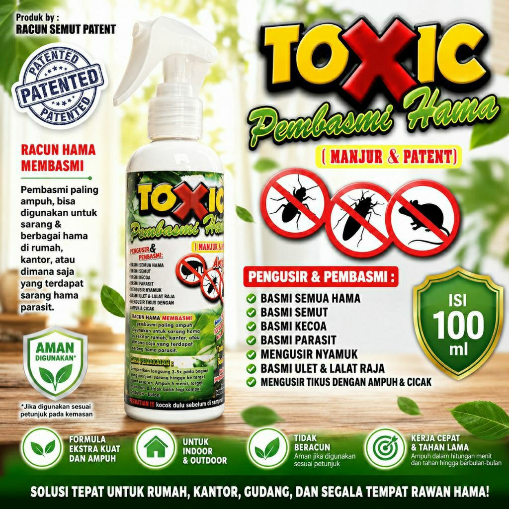Semprot Pembasmi Serangga & Tikus