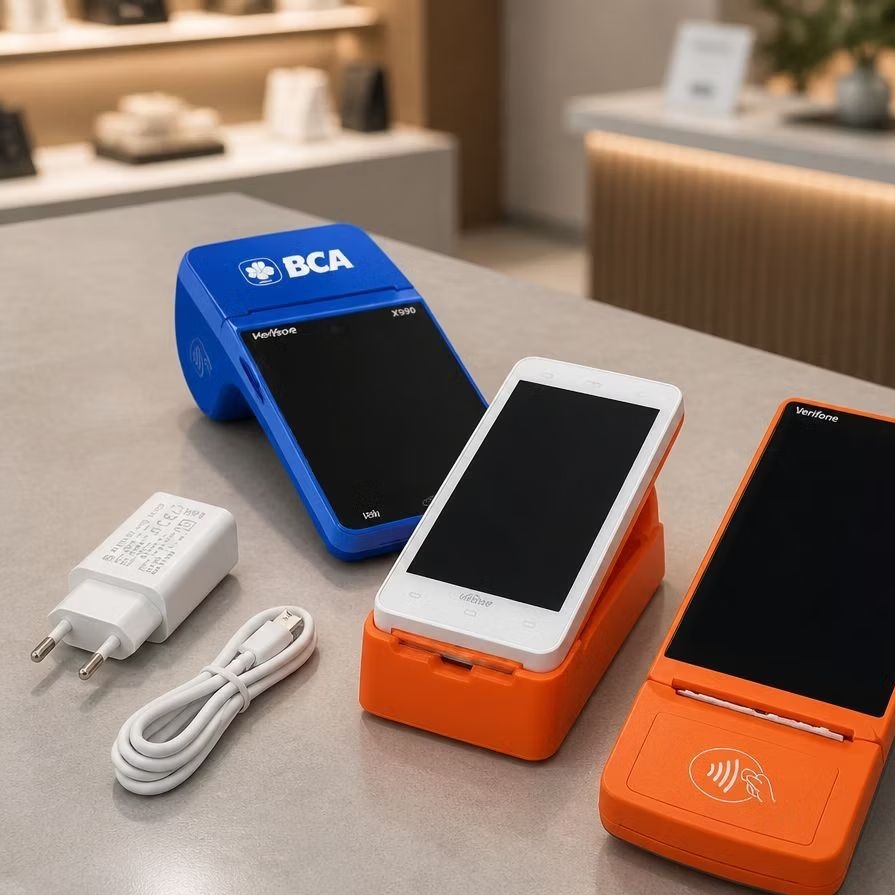 Adaptor/Charger edc type C untuk semua edc android (A620, X990, Sunmi,DLL) 100%original
