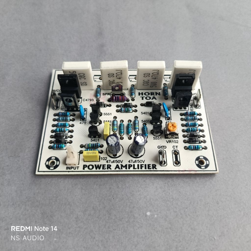 Kit Driver Horn/Toa Corong Kualitas Original