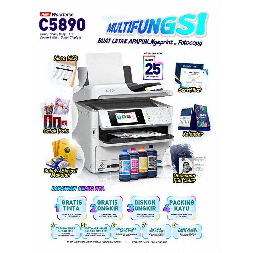Printer Epson WFC 5890
