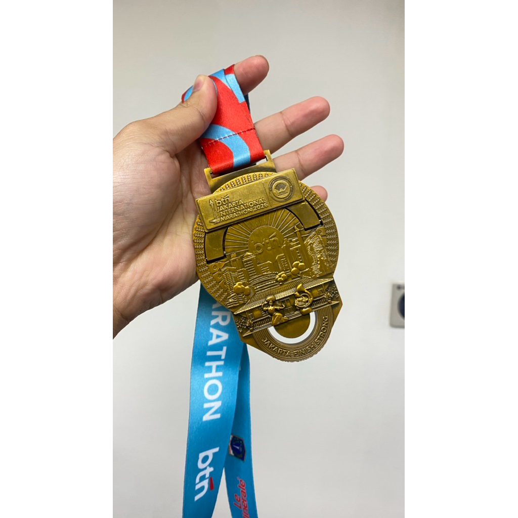 Medali Finisher Half Marathon BTN JAKIM 2026