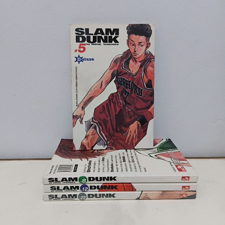 Komik Slam Dunk Deluxe Set (5,8,12,22)