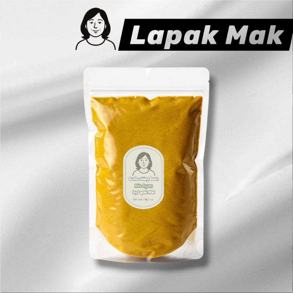Bumbu Giling Basah Mie Ayam Pratis 500Gram Kirim Seluruh Indonesia - Lapak Mak