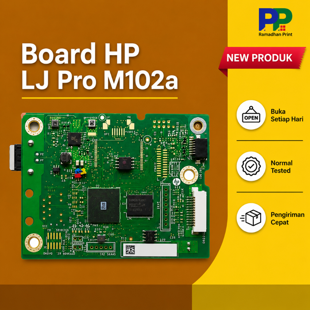 Board New HP M102a New, Mainboard HP Laserjet Pro M102a, Motherboard HP LJ M102a
