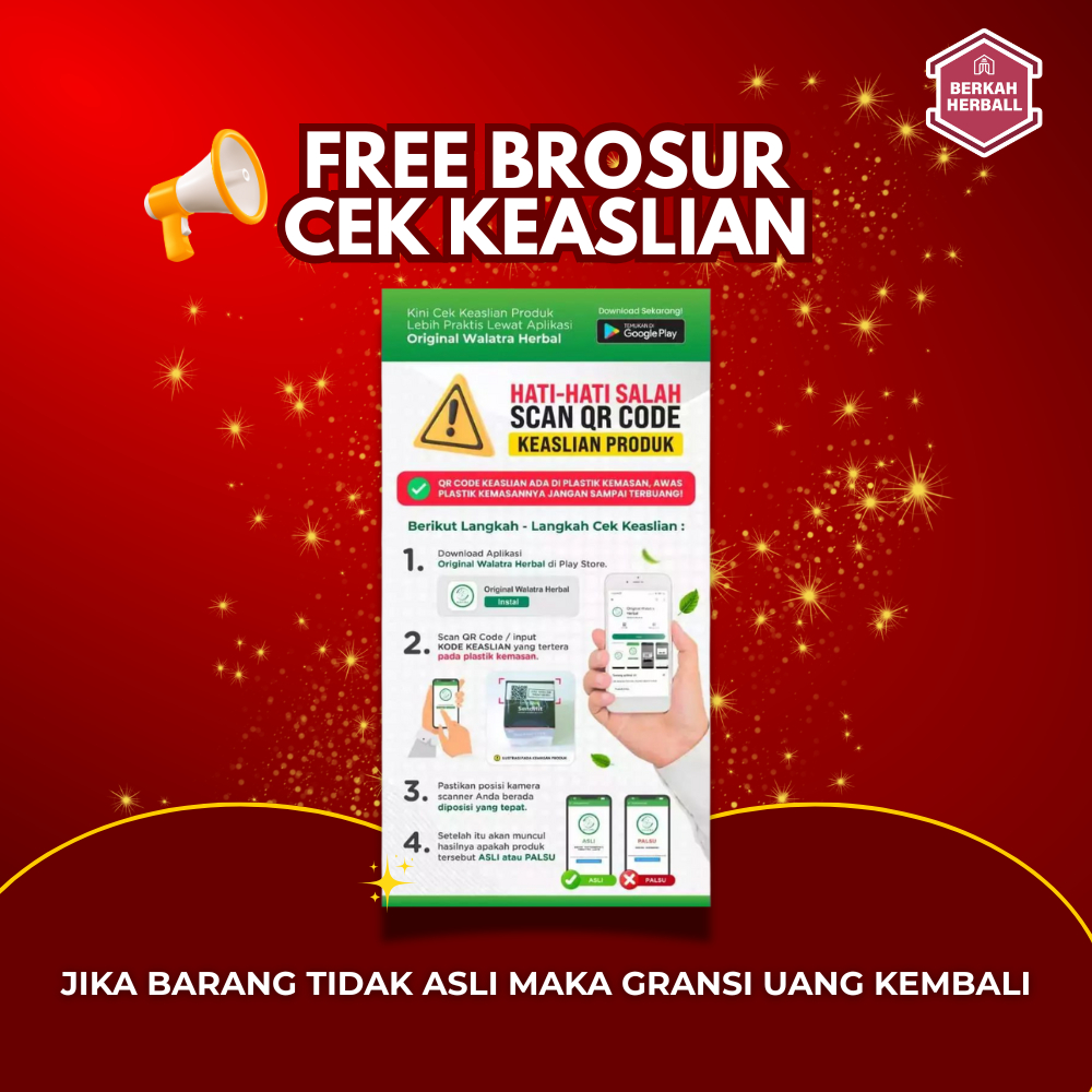 Brosur Cek Keaslian Beli Propolis SM ORI
