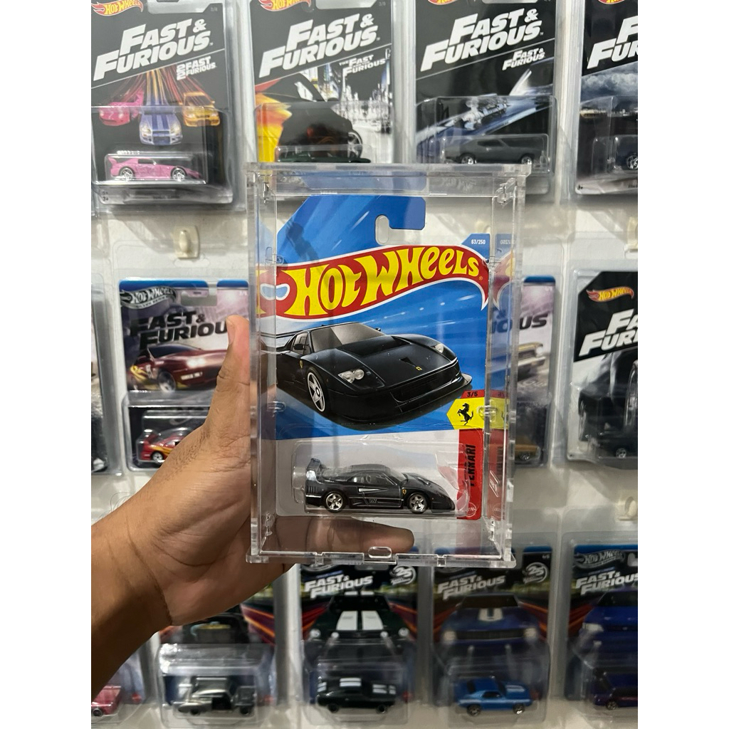 Hot Wheels Ferrari F40 Super Treasure Hunt STH THS (FREE AKRILIK)