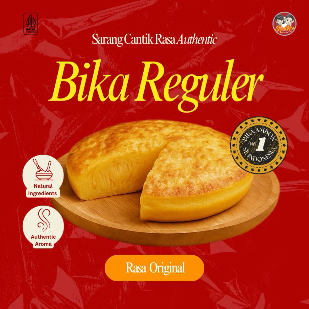 Rica Rico Bika Ambon - BIKA AMBON - OLEH OLEH BANDUNG