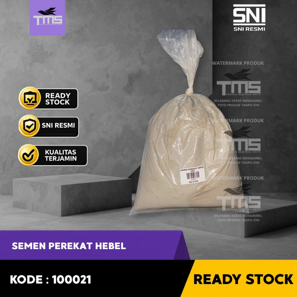 Perekat Hebel Repack 2 Kg Original Semen Perekat Bata Ringan Thin Bed Adhesive AAC CLC Ready Stock