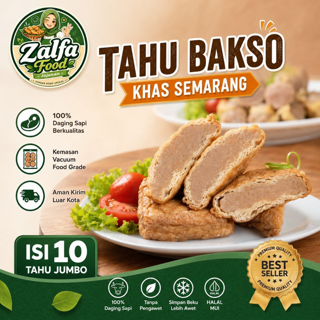 Tahu Bakso Semarang - Oleh-oleh Ungaran Semarang-Tahu Bakso vacum - Tahu Baxo vacuum