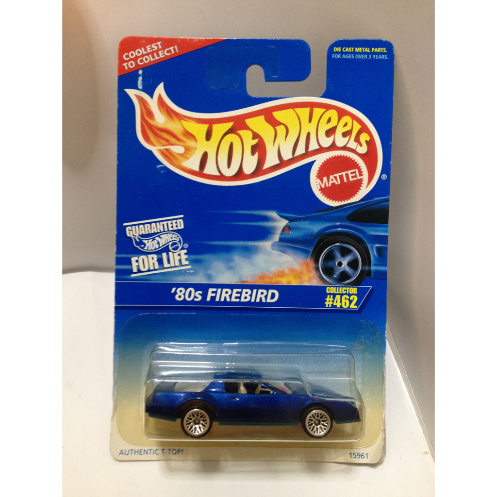 Hot Wheels. 1996 Mainline - 462. 80s Firebird. LW China by MATTEL