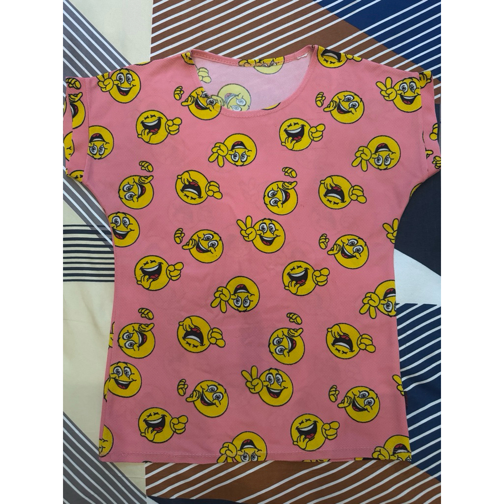 PL kaos wanita lengan pendek