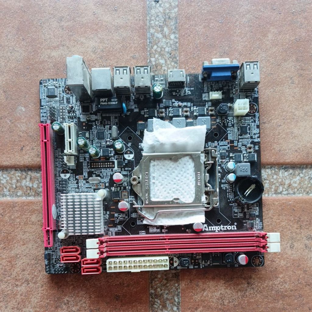 Mobo Motherboard MSI H61 Rusak (Baca Deskripsi)