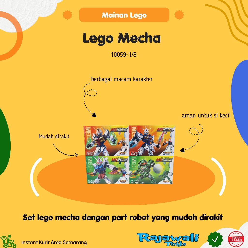 LEGO MECHA 10059 / MAINAN LEGO ANAK / TOKO MAINAN RAJAWALI GAJAHMADA