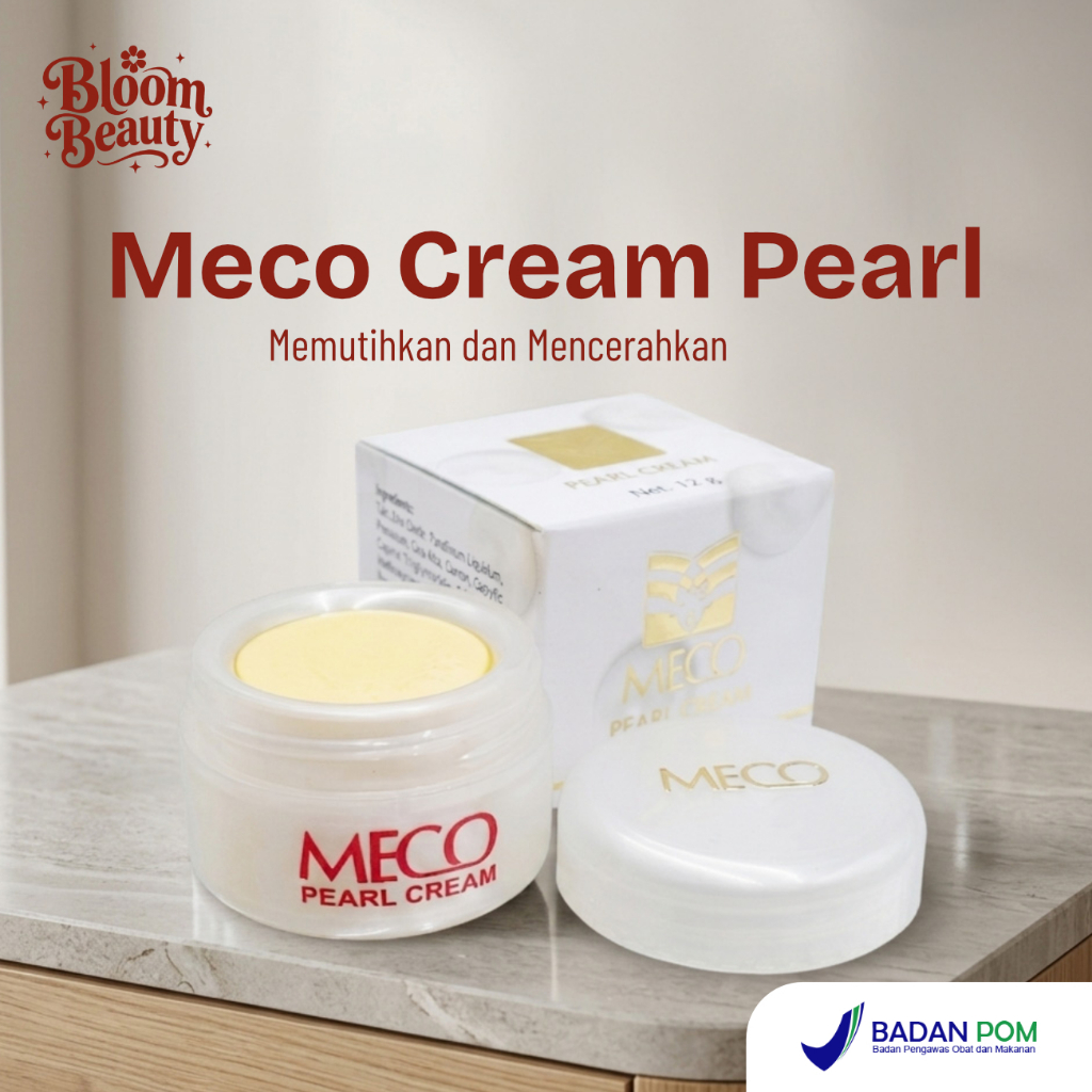 Meco Cream Pearl - Memutihkan dan Mencerahkan Kulit dengan Krim Pearl dari Meco