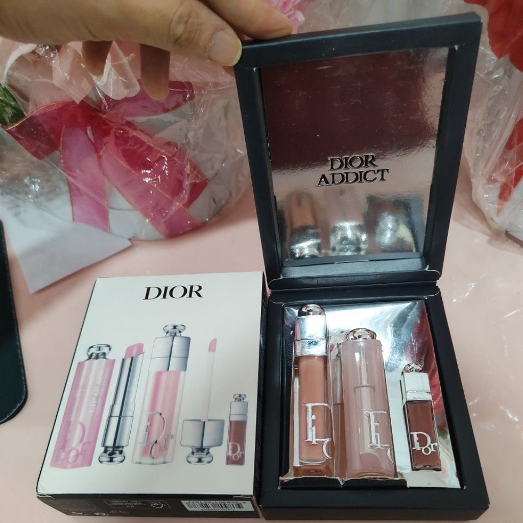 Dior addict natural glow lip essentials set