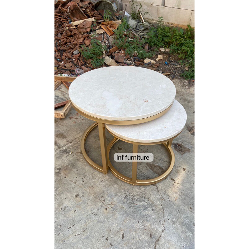 coffe table marmer asli meja tamu marmer asli