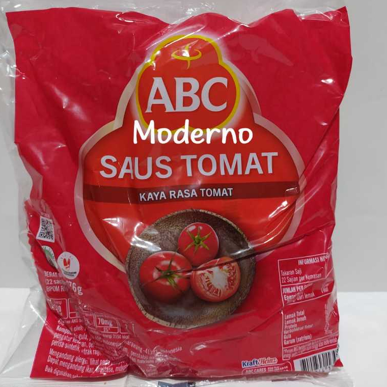 ABC Tomat sachet 8gr - Saus tomat ABC sachet