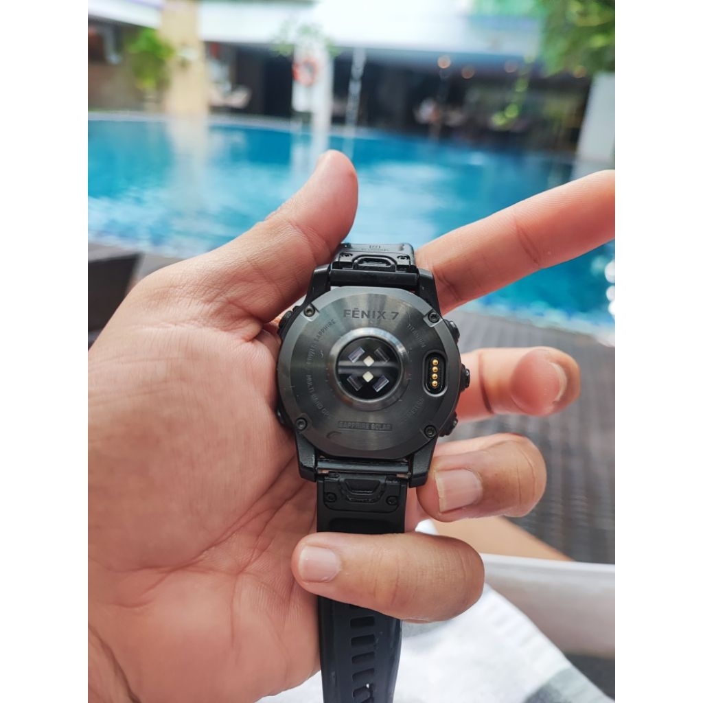 garmin fenix 7 solar second