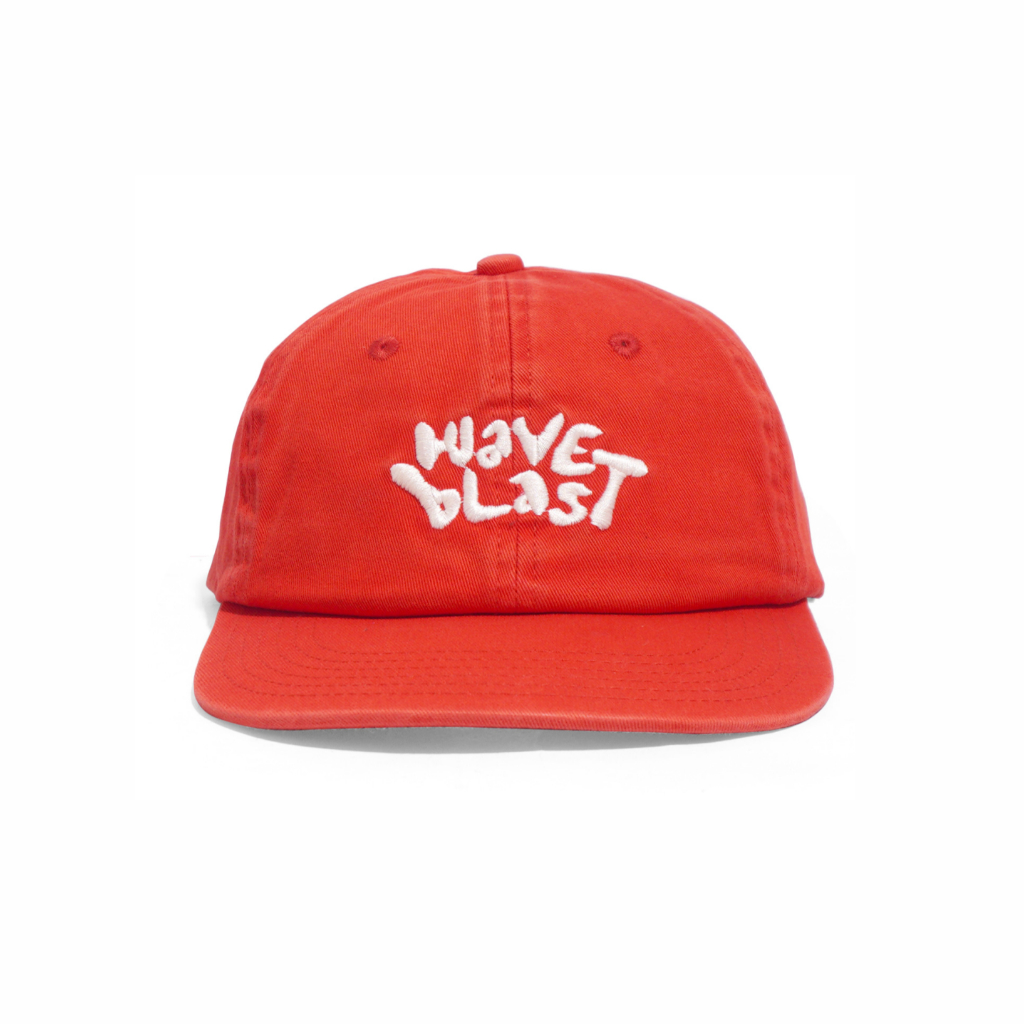 Waveblast Hat Baseball  - Vous Red Twill Washed