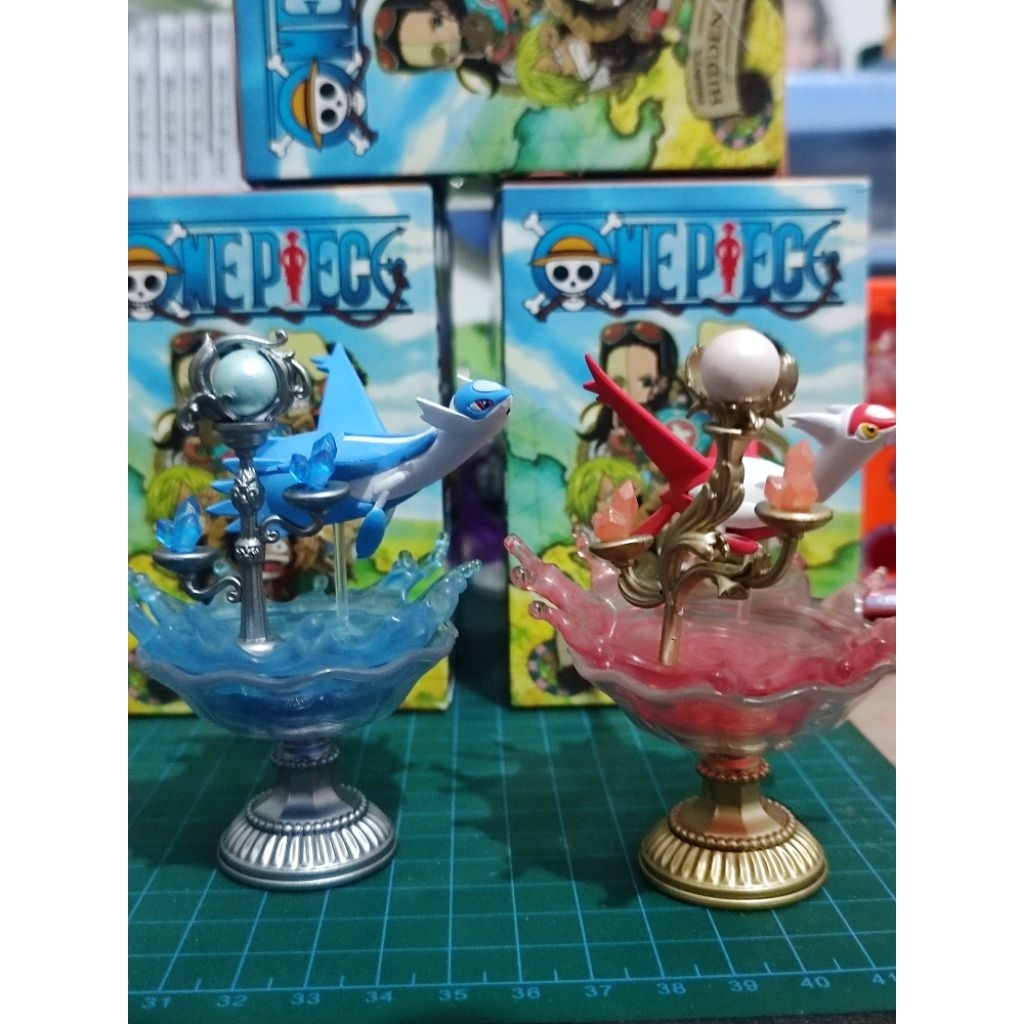 Re-ment Gemstone Latias Latios set