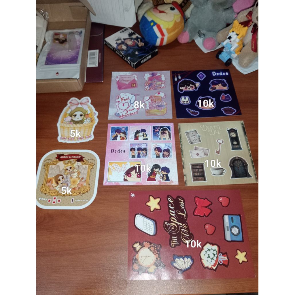 merchandise official novel all produk