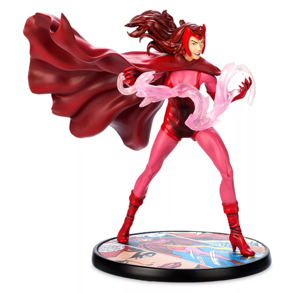 DISNEY STORE ORIGINAL Scarlet Witch Figure, Marvel Comics