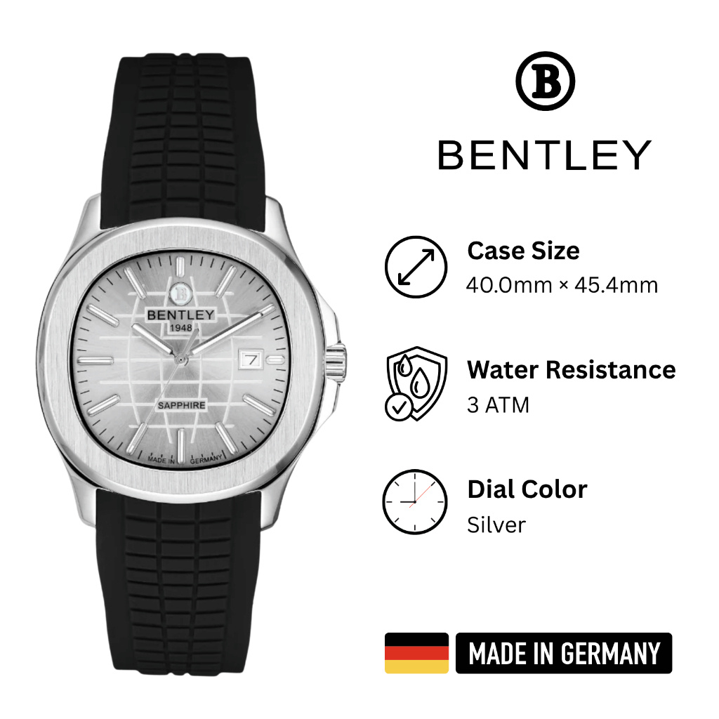 Jam Tangan Pria BENTLEY Industrial Ultimate BL2569-10MWCB