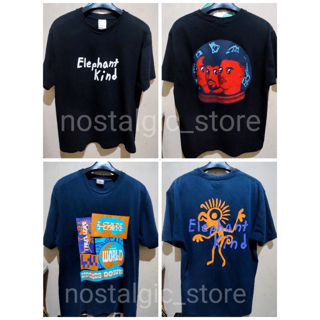 Kaos Band T-shirt ELEPHANT KIND Official UNKL347