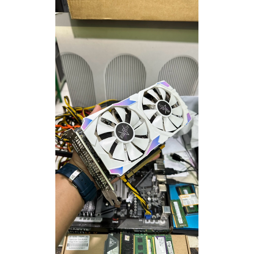 VGA CARD AMD RADEON RX580 AISURIX 8GB 2048SP GDDR5 256BIT
