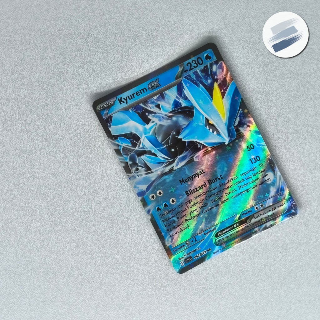 Kyurem EX RR sv11s Hitam & Putih Pokemon TCG Indonesia