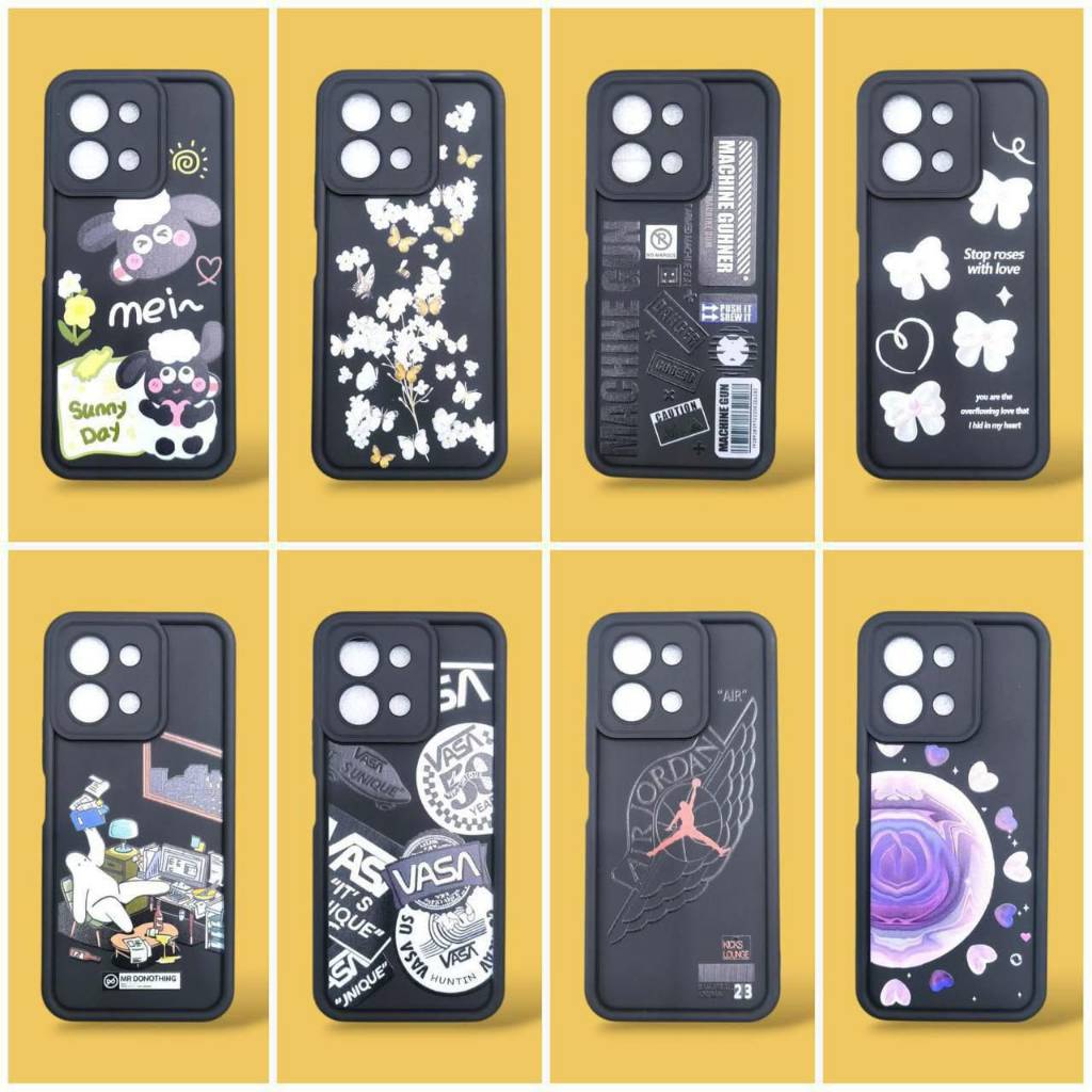 case corak gemoy [ Infinix Smart 20  / Infinix Note 60  /  Infinix  Note 60 Pro ] case lucu infinix 