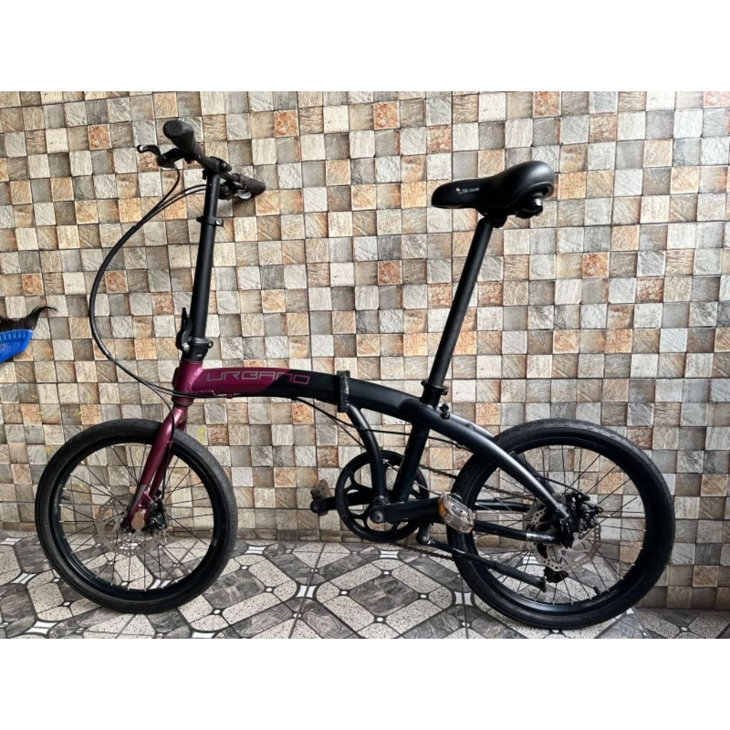 sepeda lipat polygon Urbano 3 ( upgrade freehub JANGKRIK )