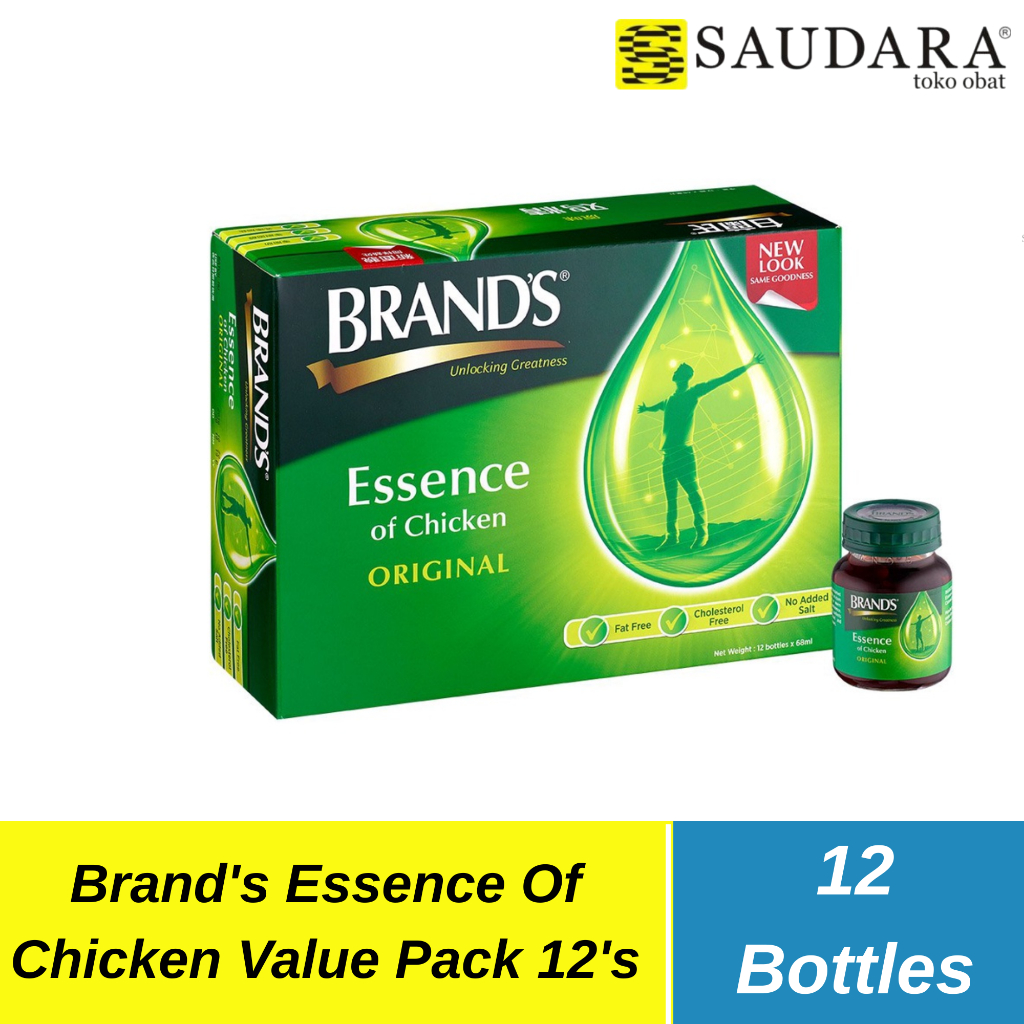 Brand's Essence Of Chicken Value Pack 12's
