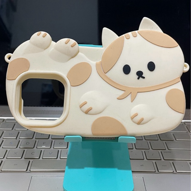 case iphone 13pro kucing silikon