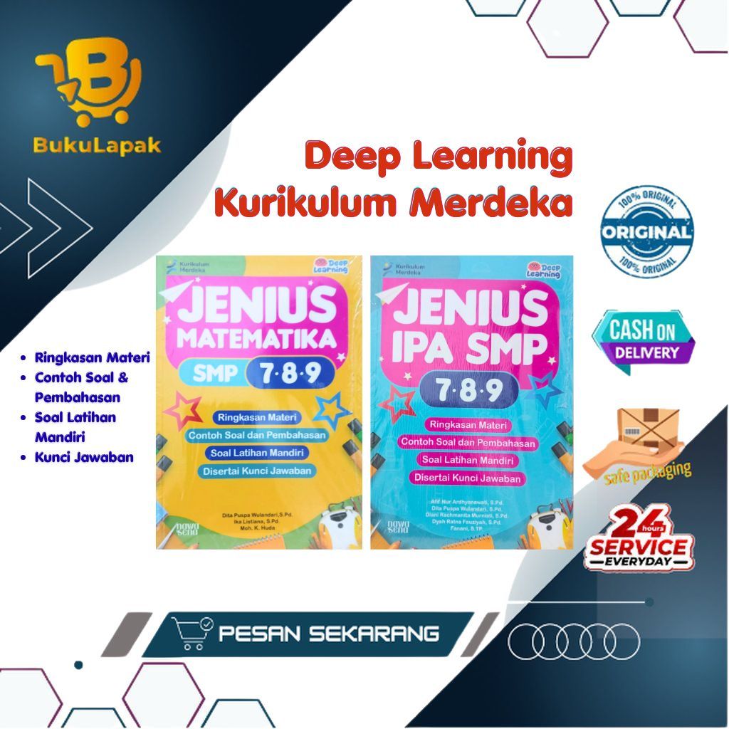 Deep Learning Matematika SMP - IPA SMP 7,8,9- Kurikulum Merdeka - Jenius Matematika - IPA SMP Kelas 