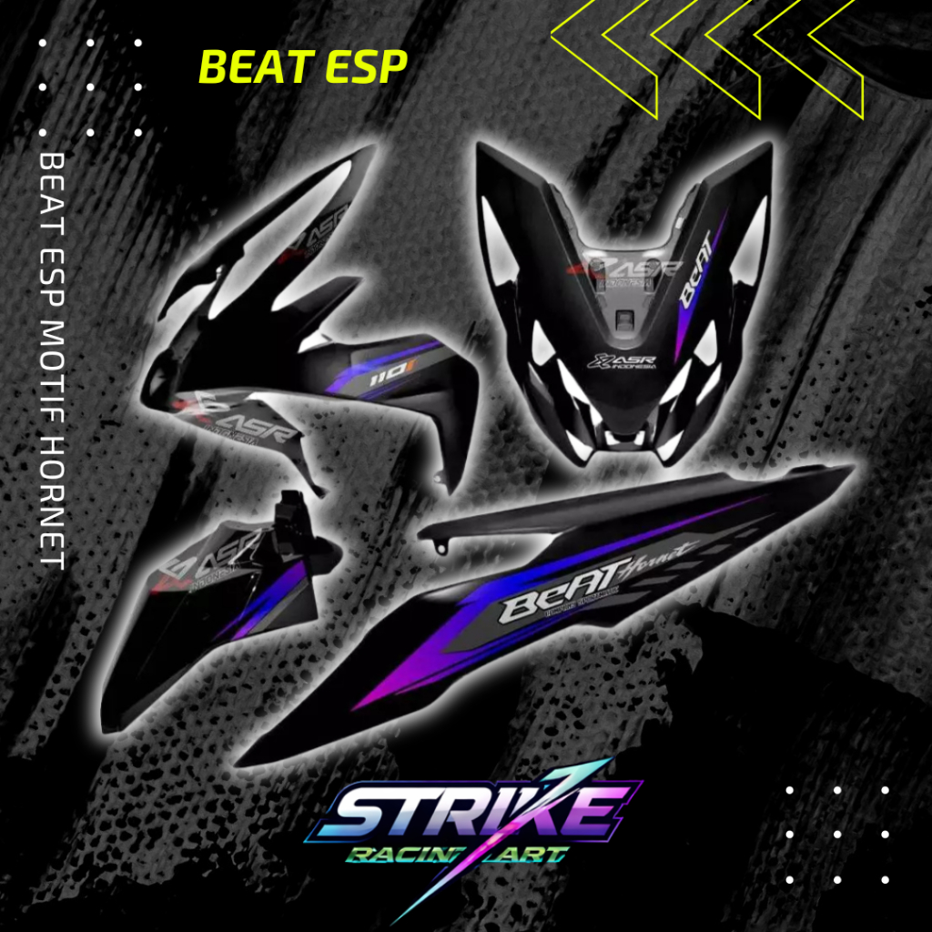 STRIPING BEAT ESP 2017 MOTIF HORNET TRANSPARAN