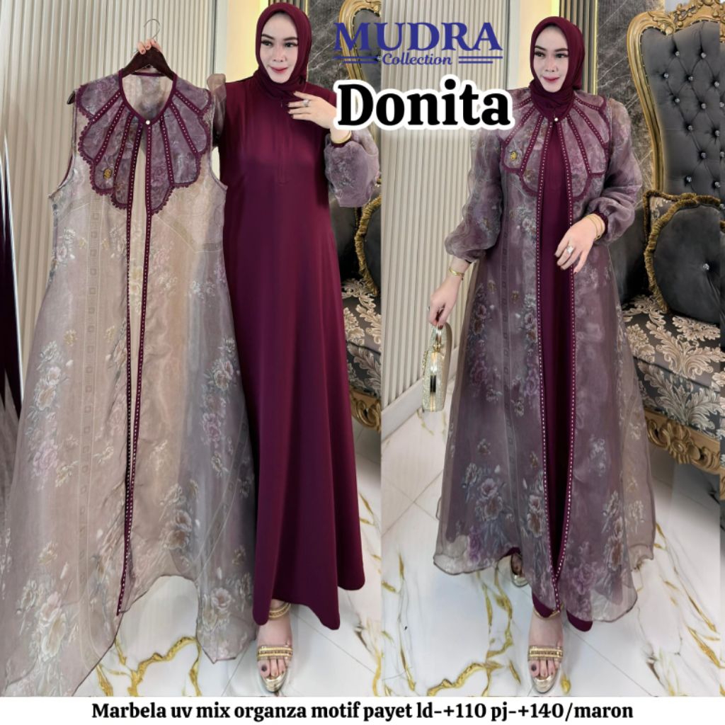 Gamis Mudra Collection / Gamis Terbaru / Gamis Wanita / Gamis Premium / Nala / Eraldi / Nakha / Glor